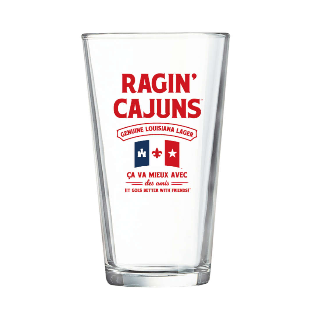 Cajuns Lager Barware