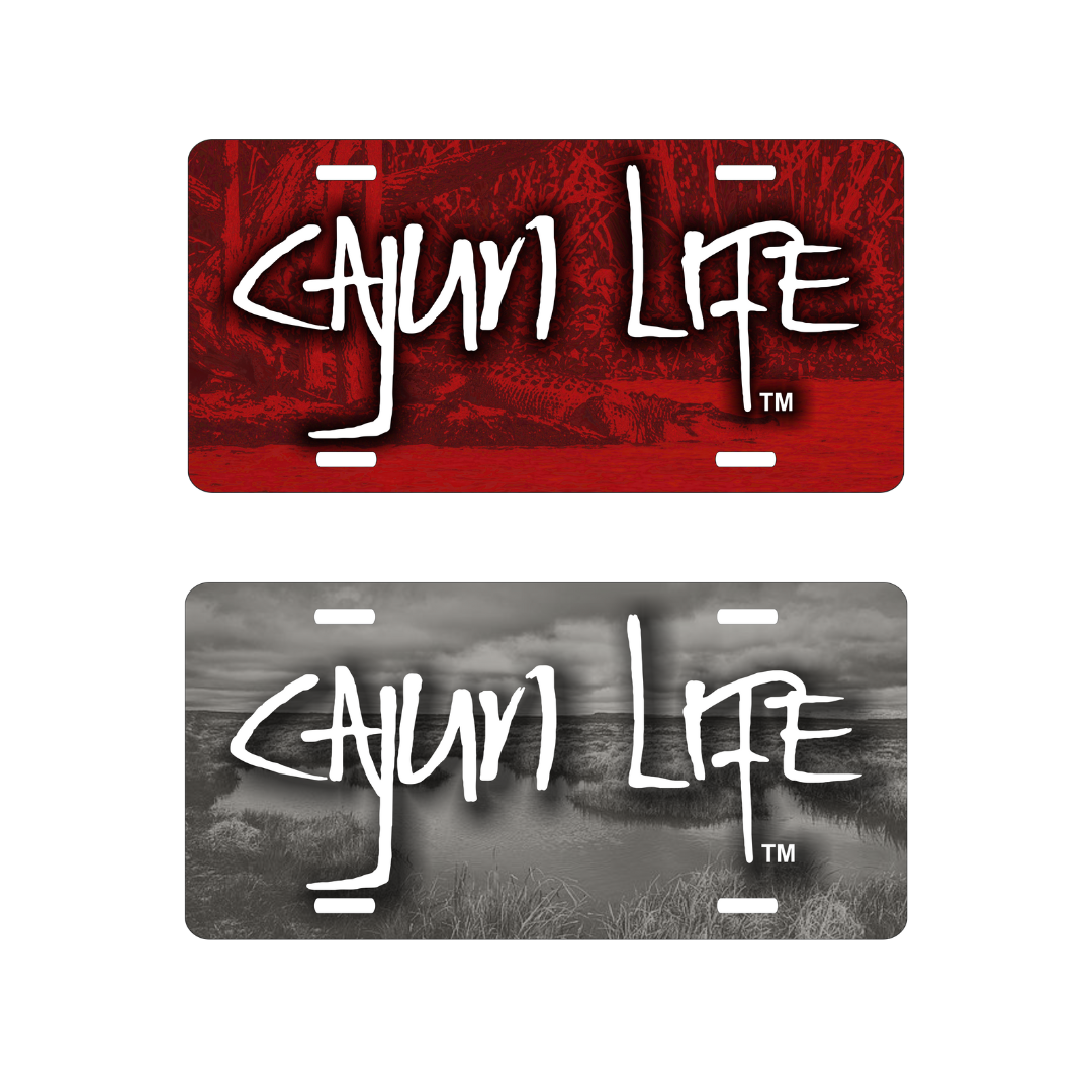 Cajun Life License Plate By Jamie Bergeron