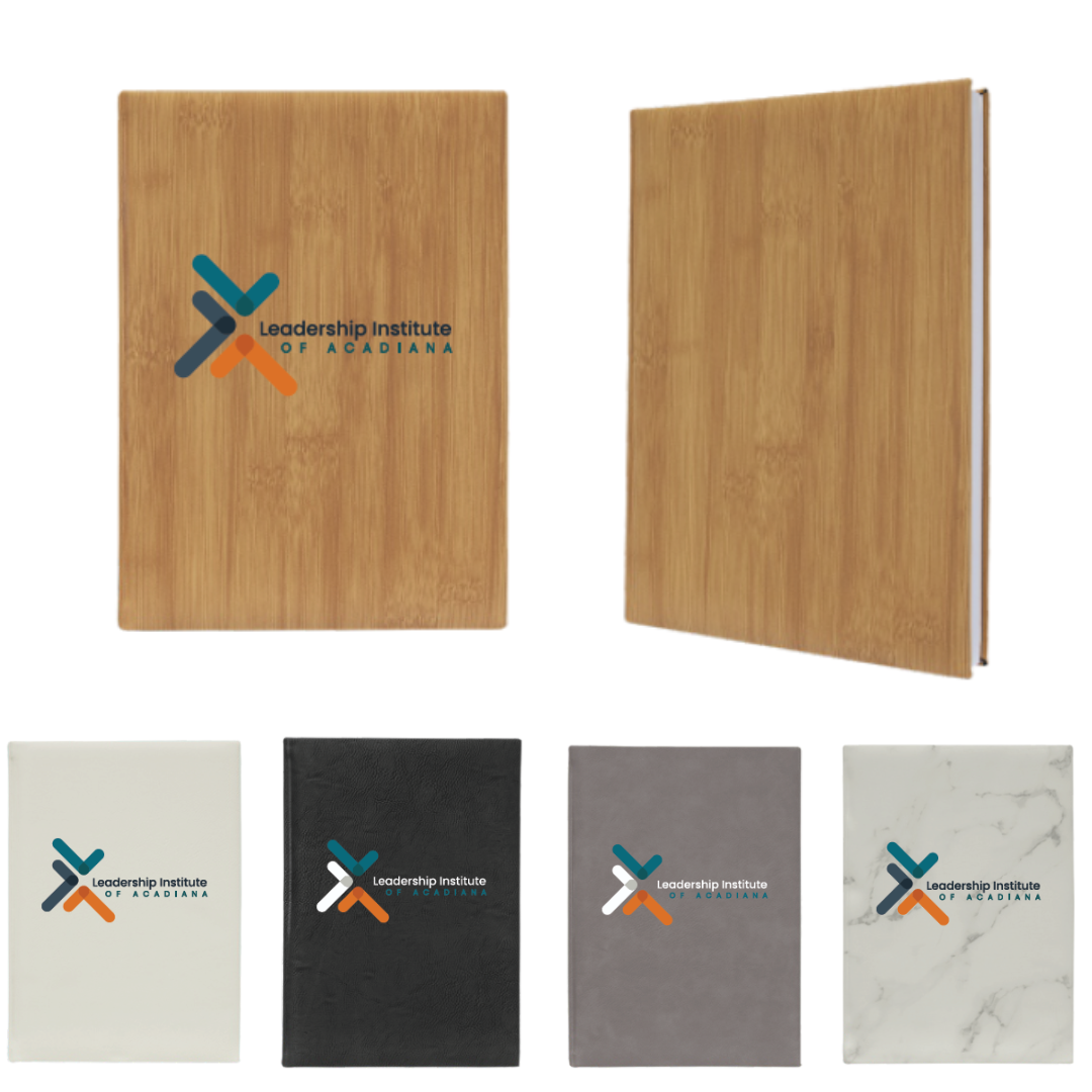 Awad Notebook Leadership Institute of Acadiana Leatherette Notebook ...