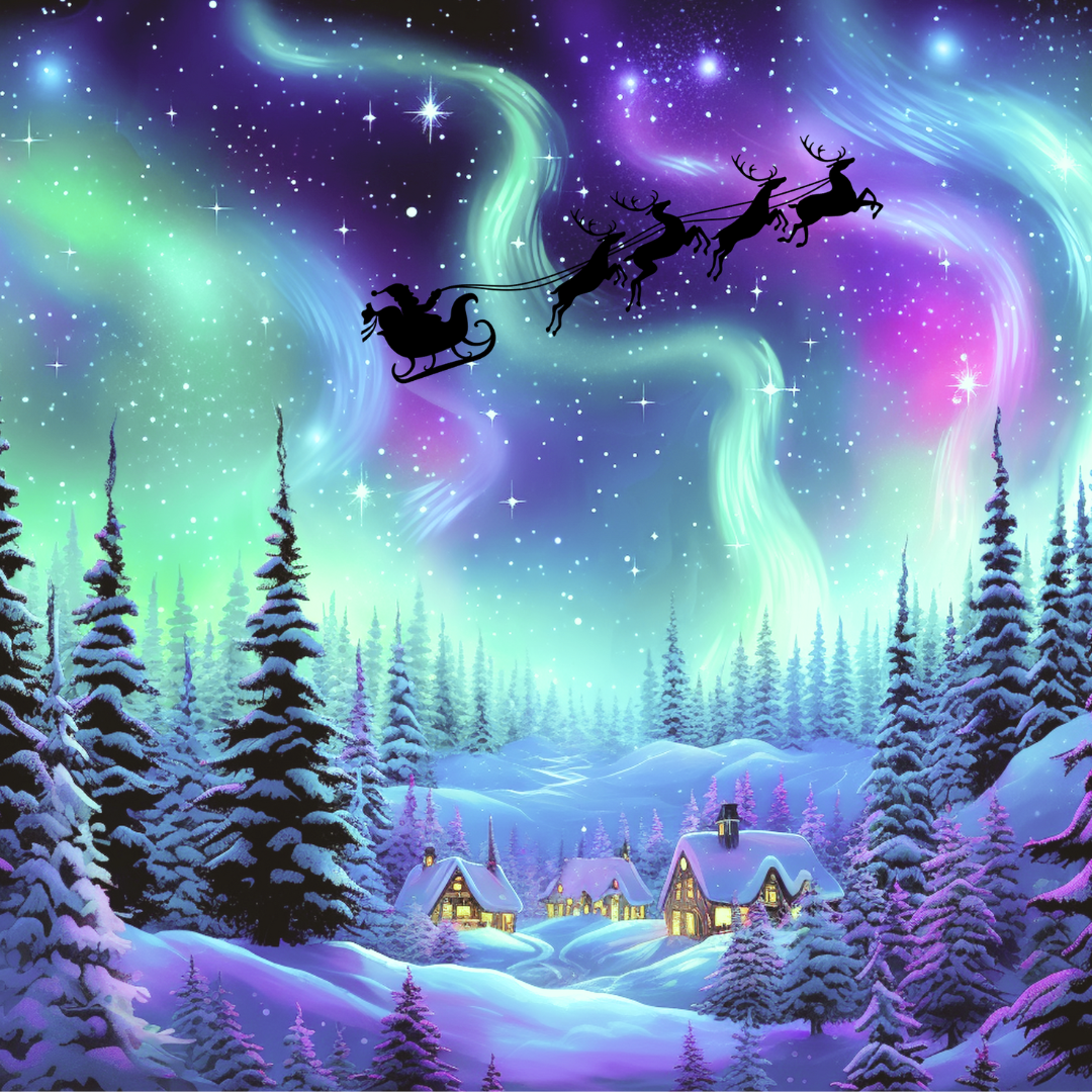 Northern Lights Christmas Tumbler