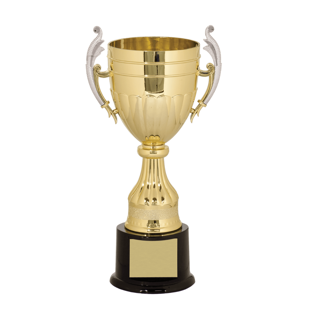 Gold/Silver Plastic Completed Cup Trophy