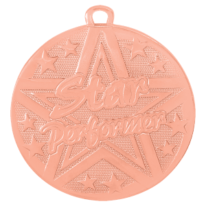 Star Performer Superstar Medal - No Engraving