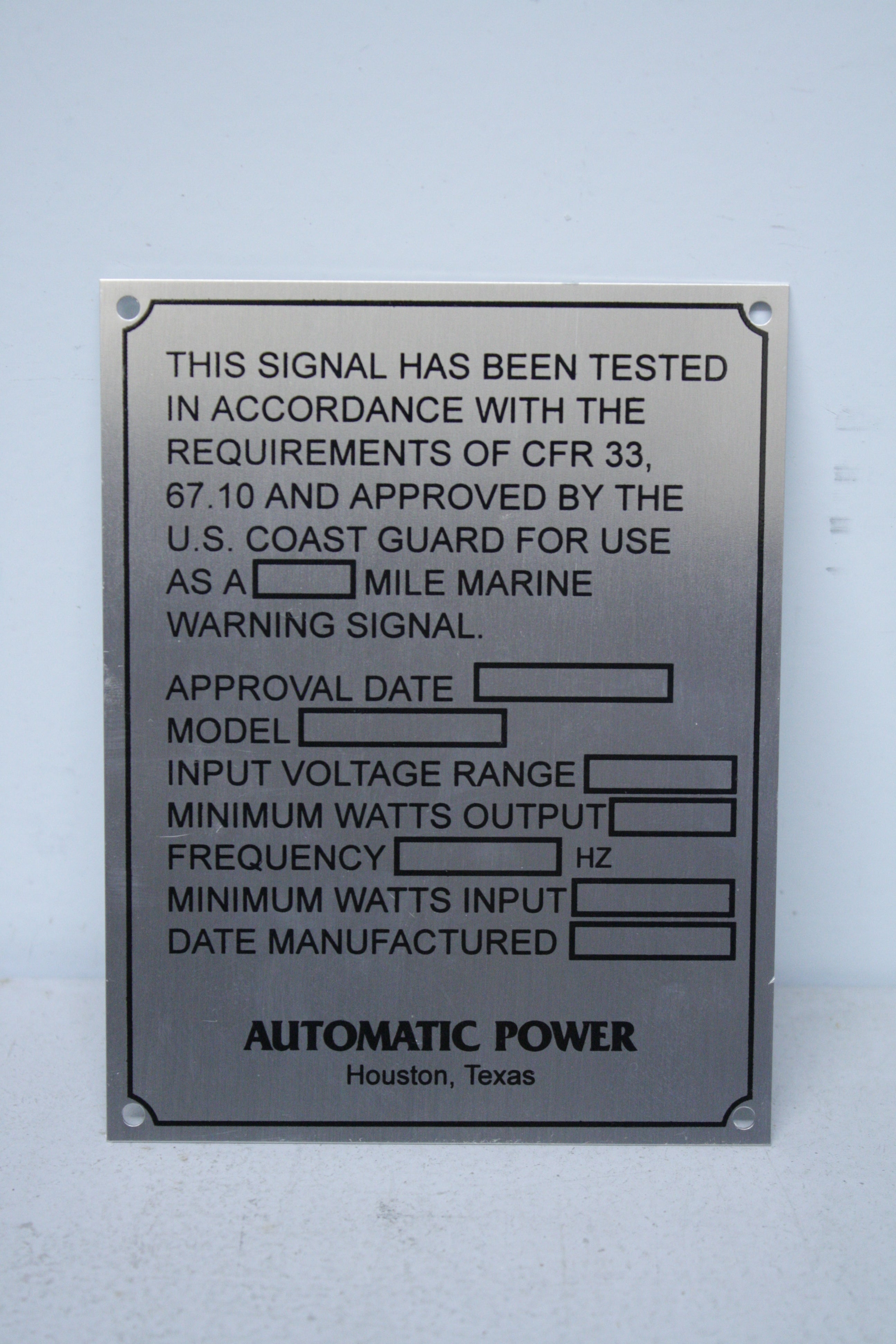 Unit Data Tag Industrial Data Tags – AwardmasterLafayette