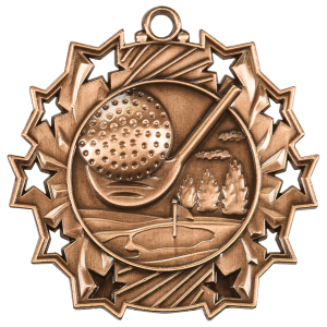 Golf Ten Star Medal
