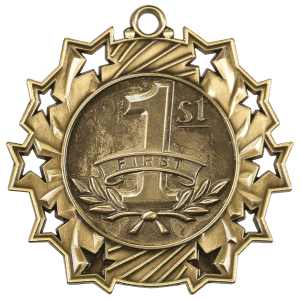 "Place" Ten Star Medal