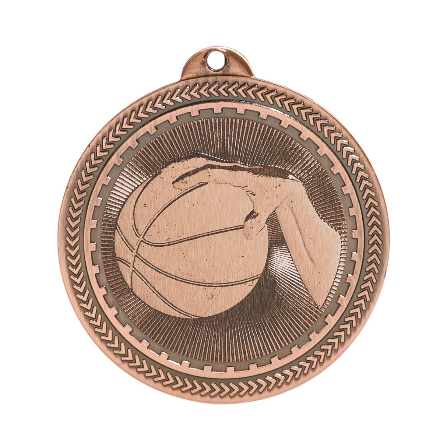 BriteLazer Basketball Medal