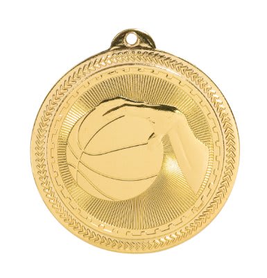 BriteLazer Basketball Medal