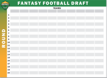 Cheap Fantasy Football Draft Board
