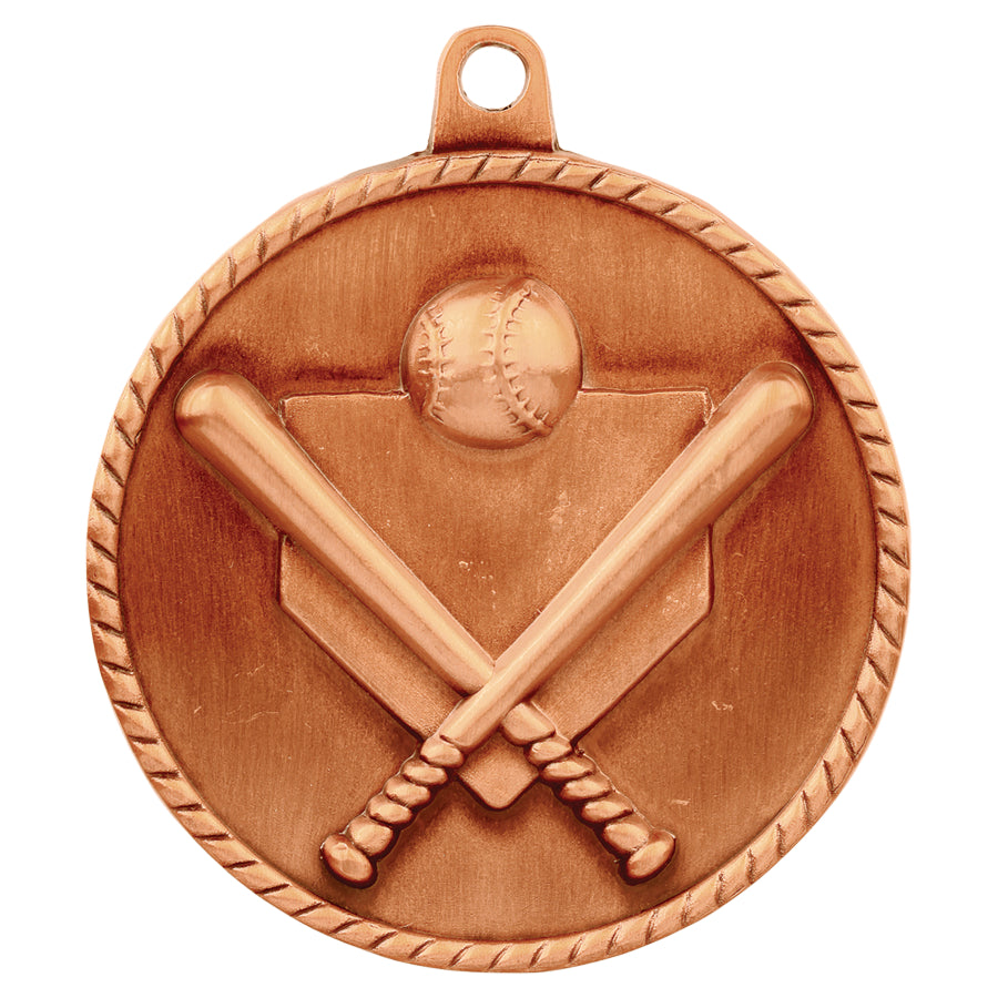 Baseball/Softball High Relief Medal