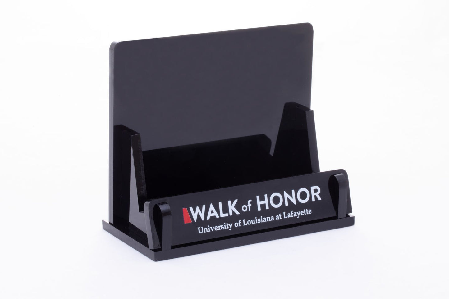 UL Lafayette - Walk of Honor Replica Brick and Custom Stand Bundle