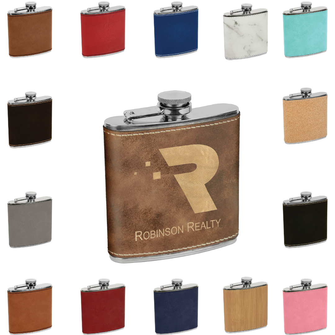 Leatherette Flask