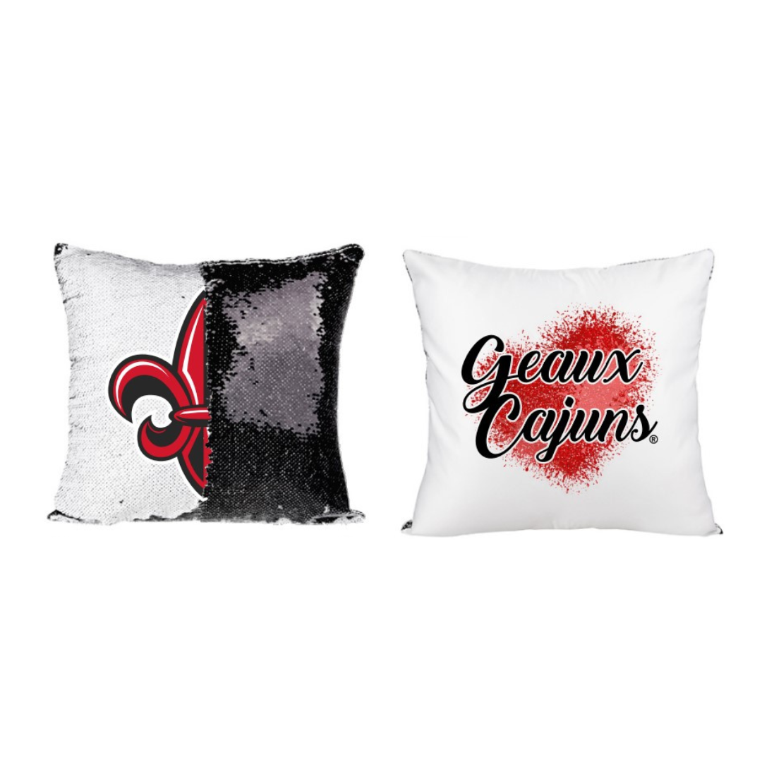 UL Sequin Flip Pillow Cover