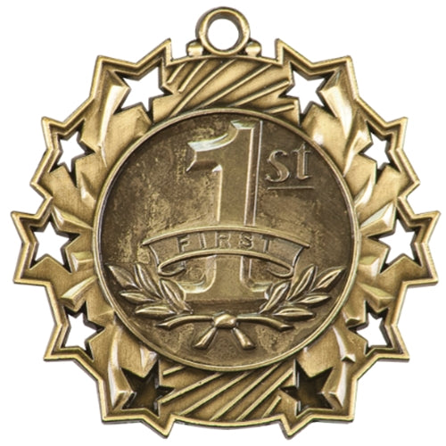 "1st" Place Ten Star Medal