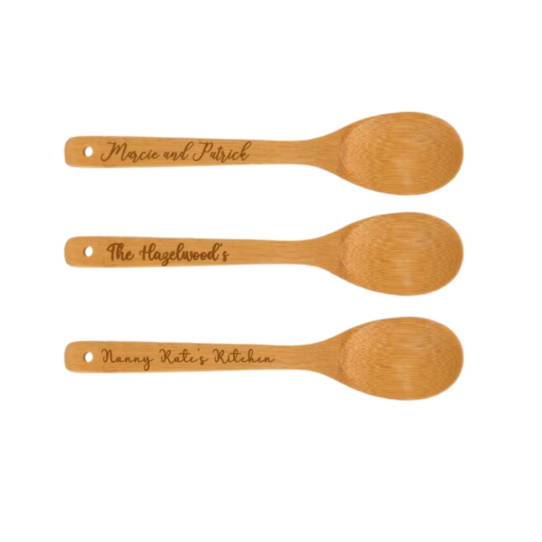 Bamboo Kitchen Spoons