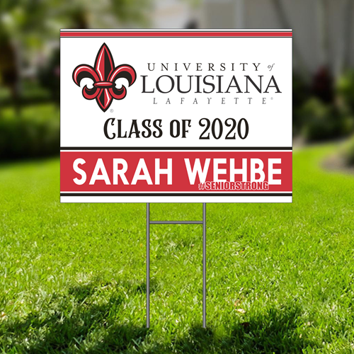 UL Senior Yard Sign